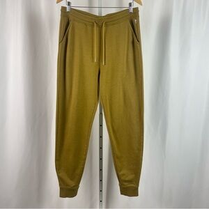 Eddie Bauer Tall Medium Bronze Jogger Casual Cozy Fall Winter Fleece Soft
